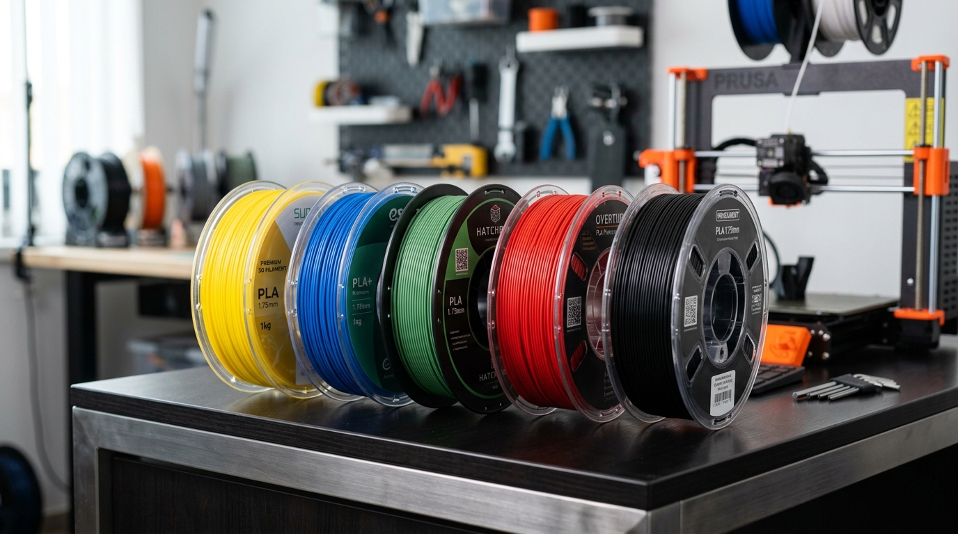 PLA ve PETG Filament Karşılaştırması: Hangisini Ne Zaman Kullanmalı?