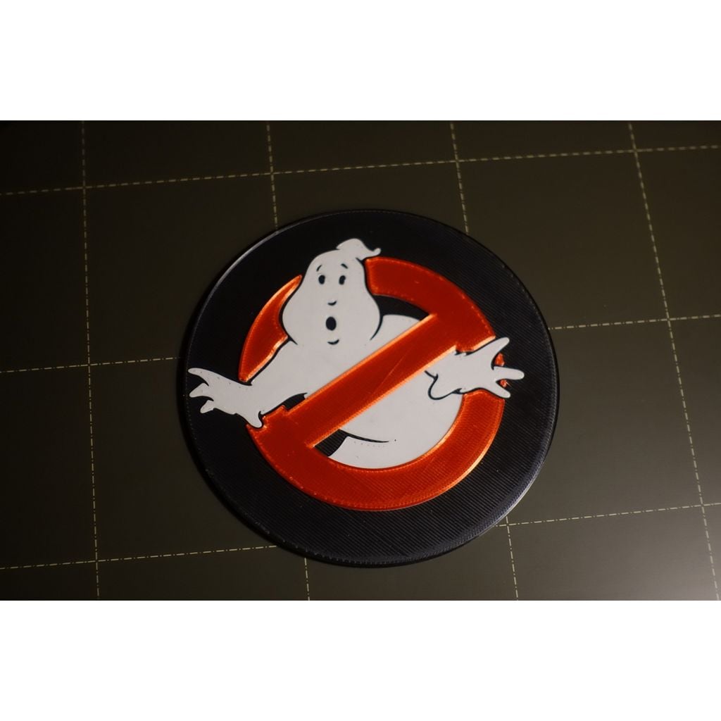 Ghostbusters Temalı Yuvarlak Bardak Altlığı