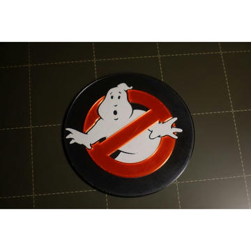 Ghostbusters Temalı Yuvarlak Bardak Altlığı