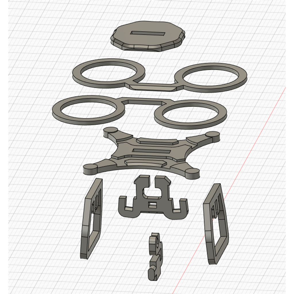 Montaj Edilebilir Drone Kartvizit Modeli