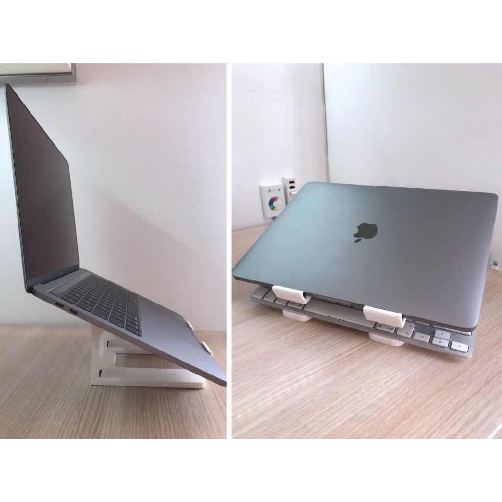 İki Pozisyonlu Ergonomik Laptop Standı