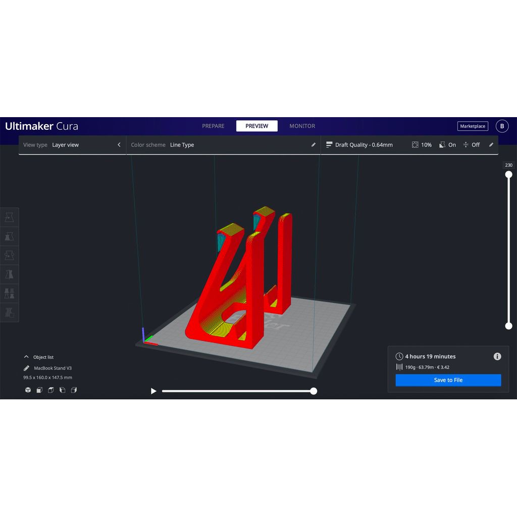 İki Pozisyonlu Ergonomik Laptop Standı