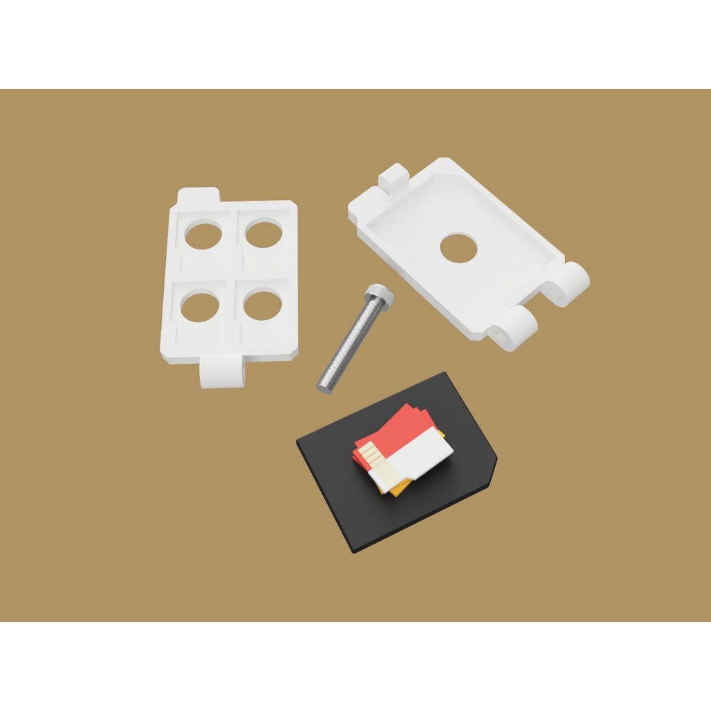 Minimal SD Kart Cüzdan