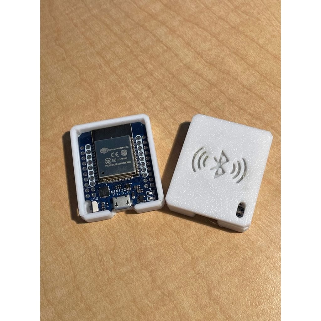 ESP32 D1 Mini Slim Kasa - Snap Fit Tasarımı