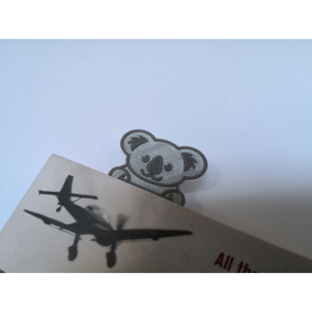 Koala Şeklinde 3D Baskı Yer İmi