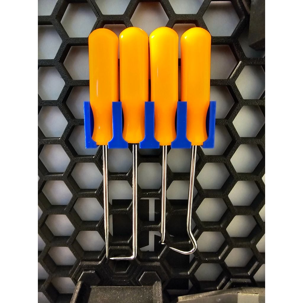 Harbor Freight Mini Pick ve Sürücüleri için Honeycomb Depolama Duvarı Tutucu