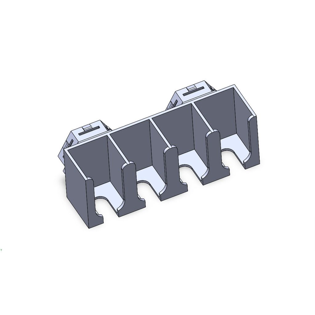 Harbor Freight Mini Pick ve Sürücüleri için Honeycomb Depolama Duvarı Tutucu