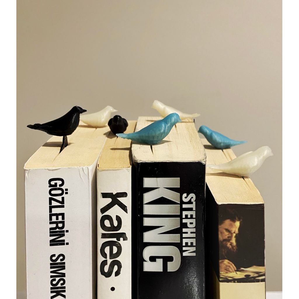 Kuş Bookmark – 3D Yazıcıyla Kuş Şeklinde Kitap Ayracı