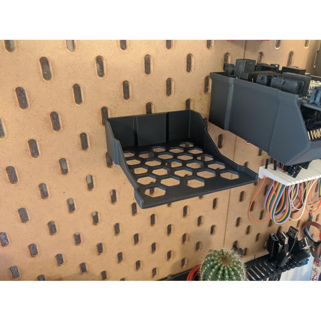 IKEA Skadis Pegboard Rafı – Kutu Tutucu