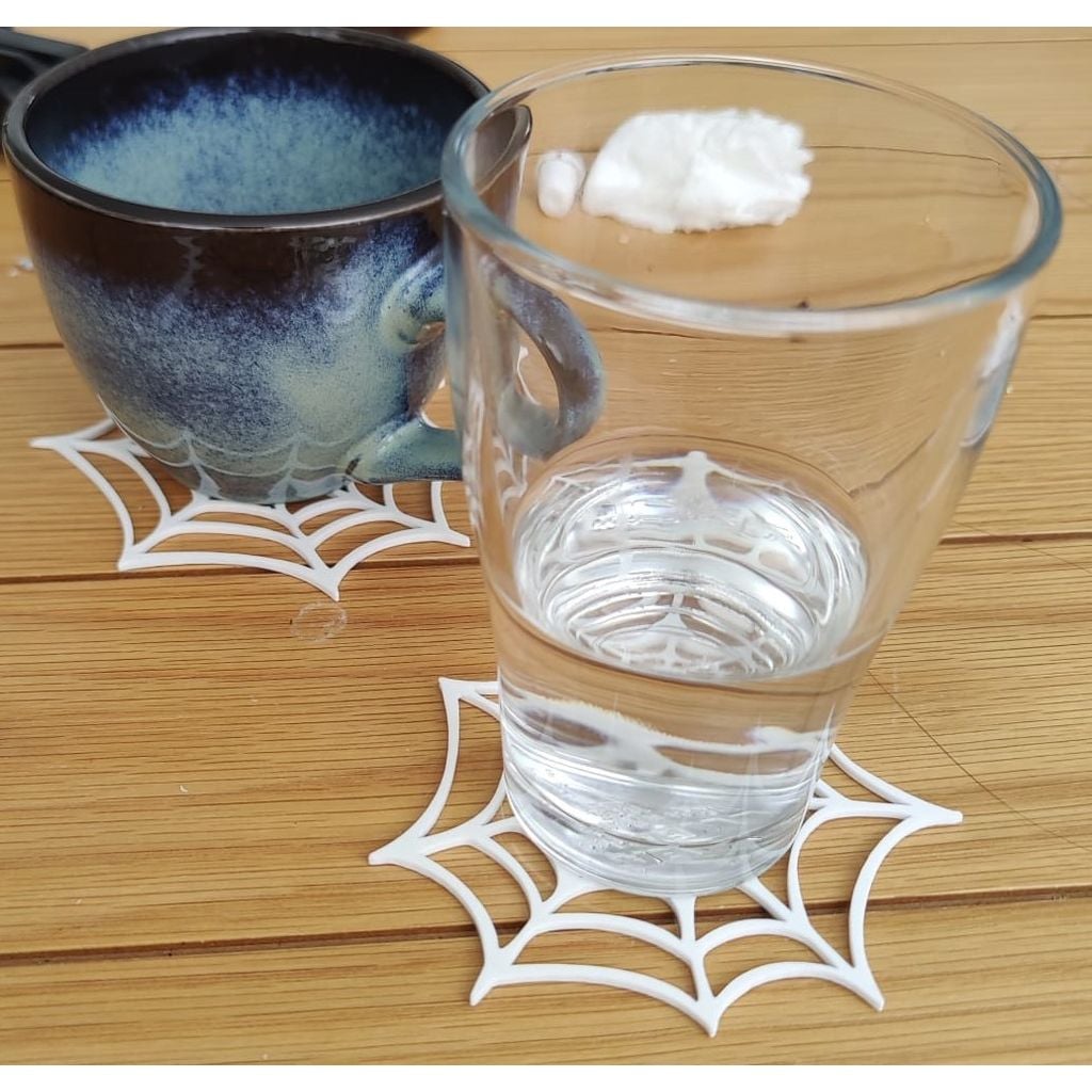 Örümcek Ağı Bardak Altlığı