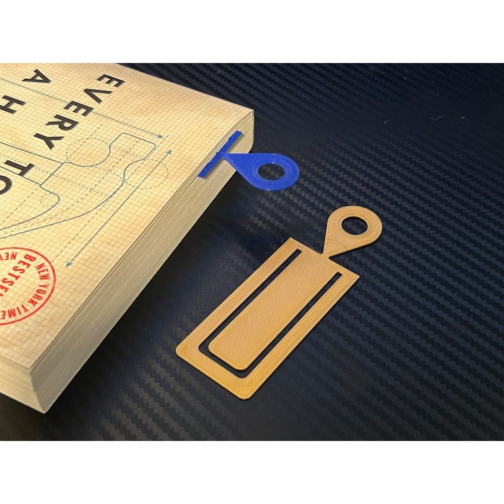 Kitap Ayracı - Basit 3D Baskı