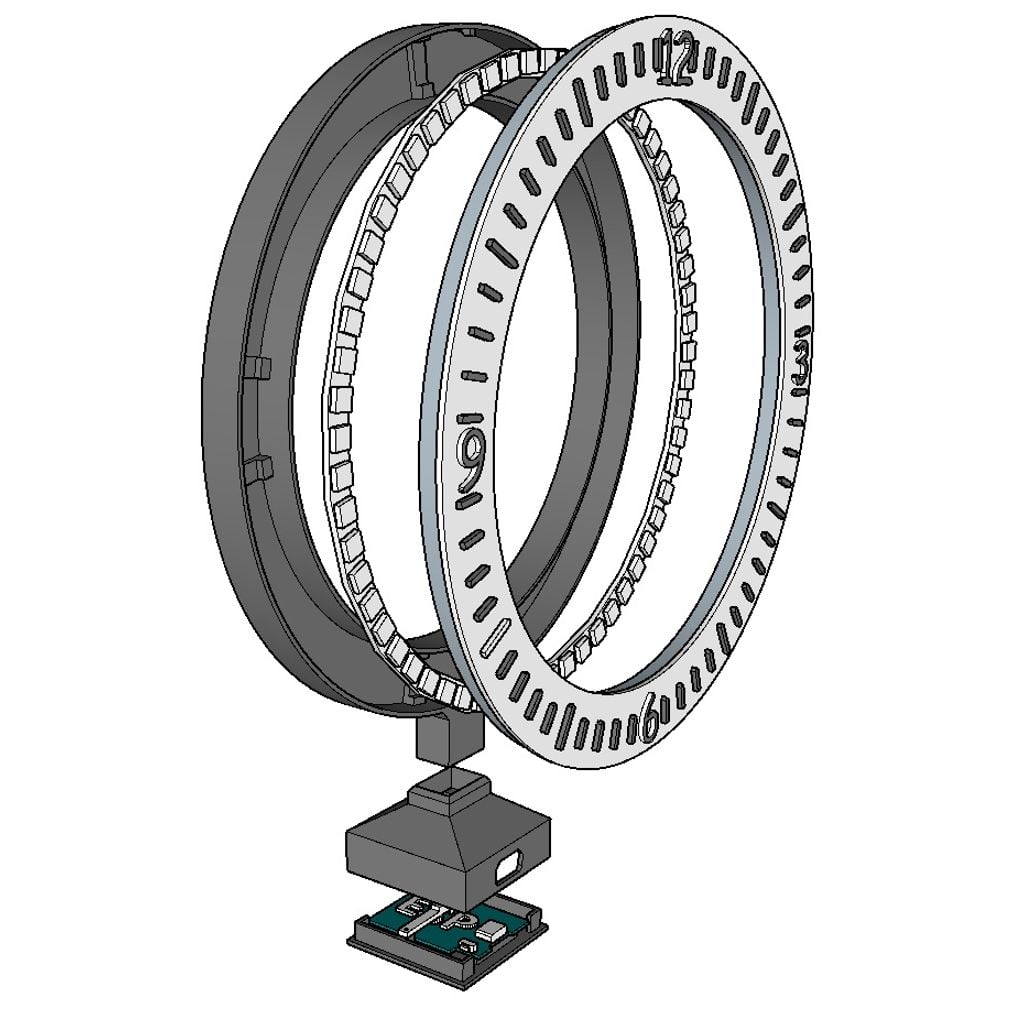 LED Saat - Wemos D1 Mini ile Yapılabilir 3D Baskı ve Montaj