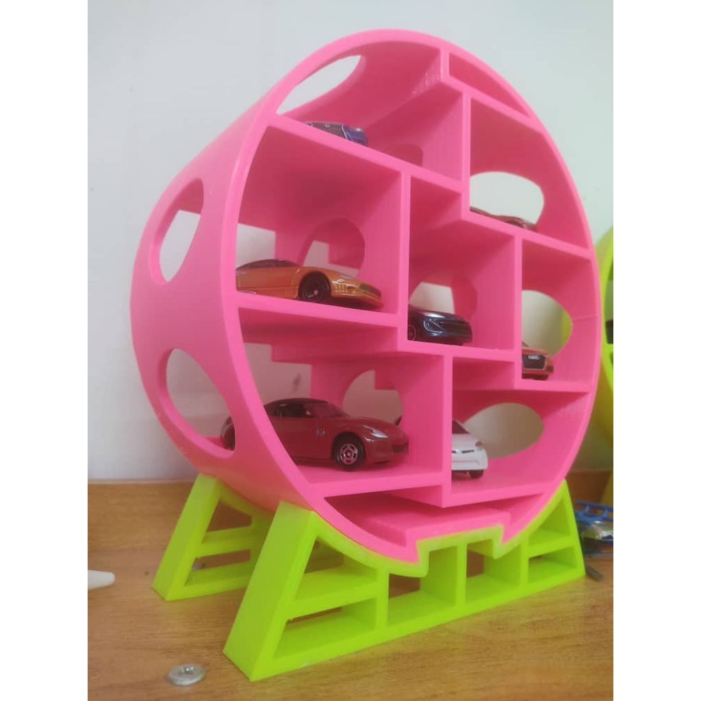 Araba Oyuncakları İçin 3D Baskı Organizer
