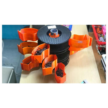 Filament Ruloları İçin Vida Kutusu