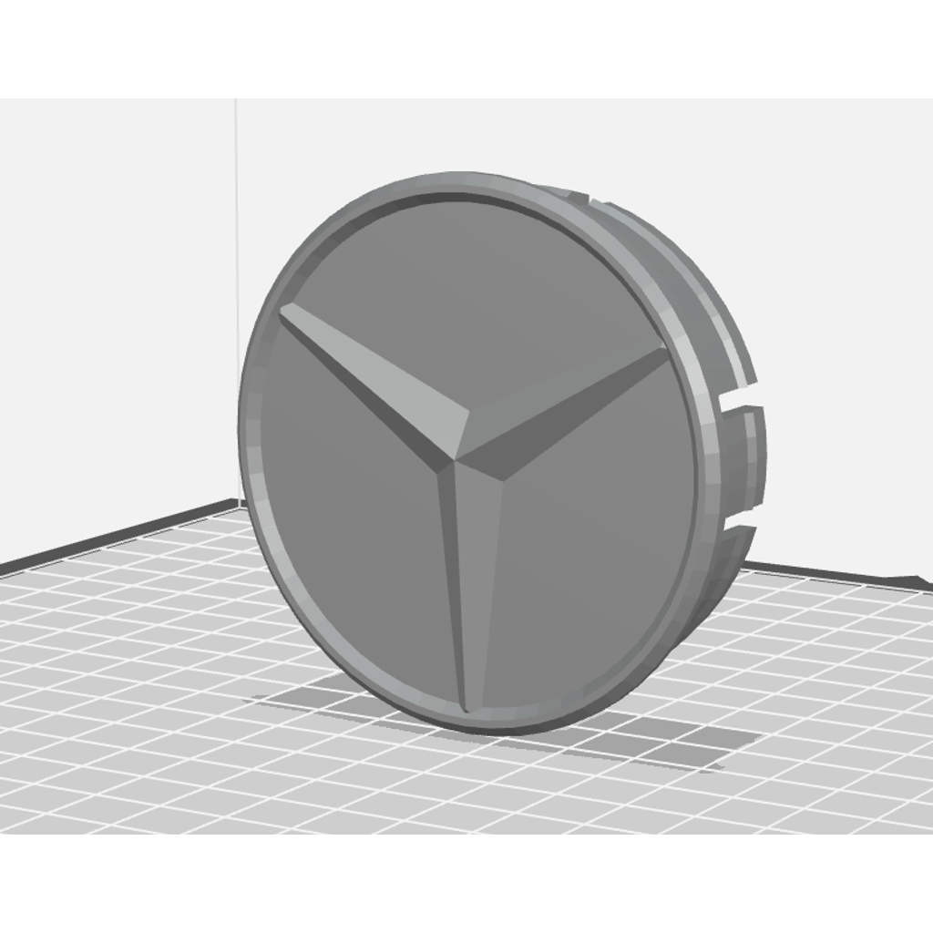 75mm Mercedes-Benz Tekerlek Kapak