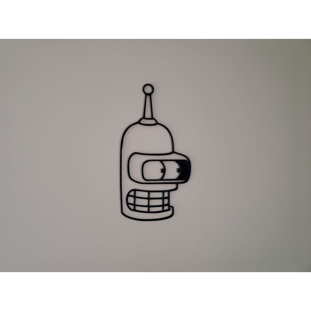 Bender - Futurama Duvar Sanatı