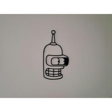 Bender - Futurama Duvar Sanatı
