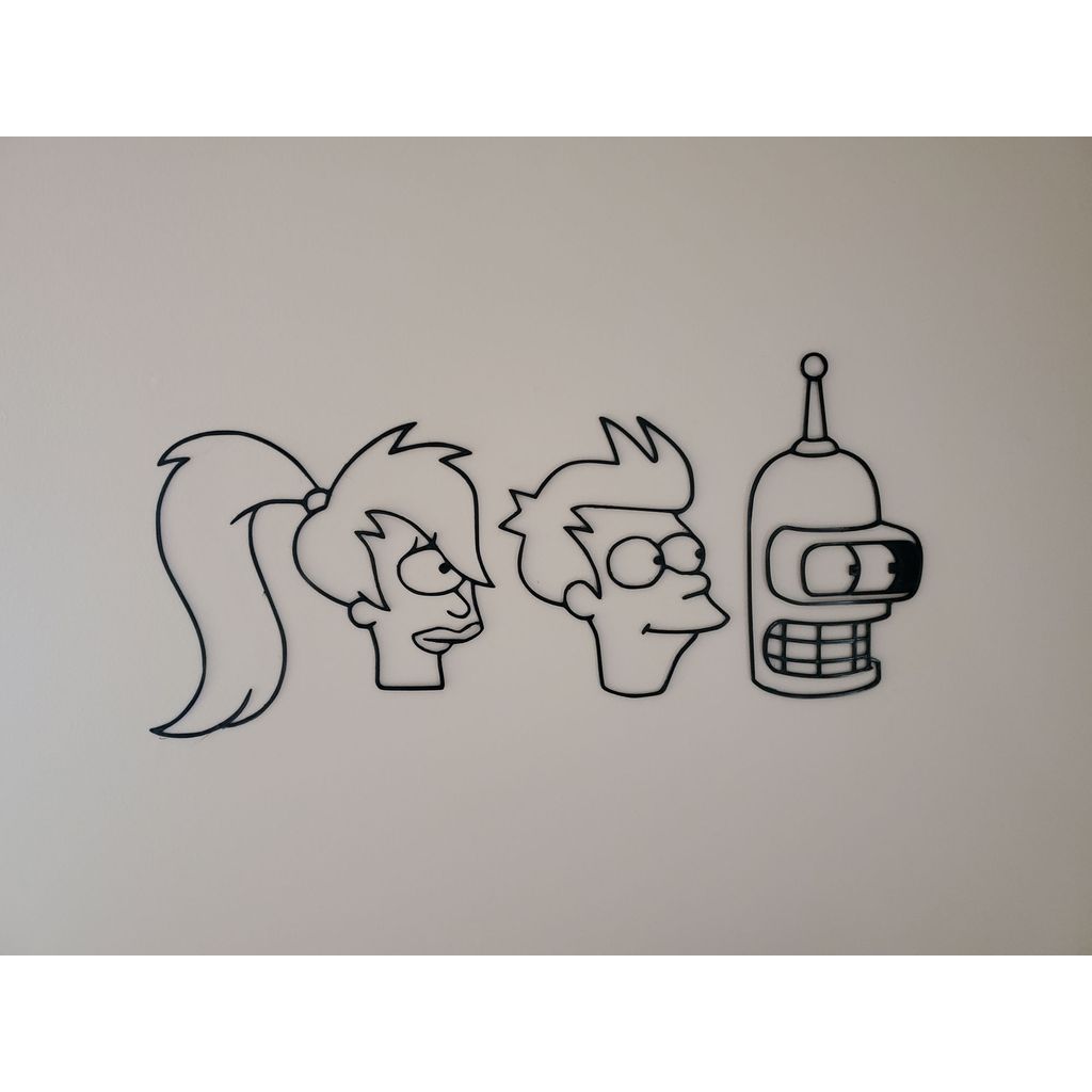 Bender - Futurama Duvar Sanatı
