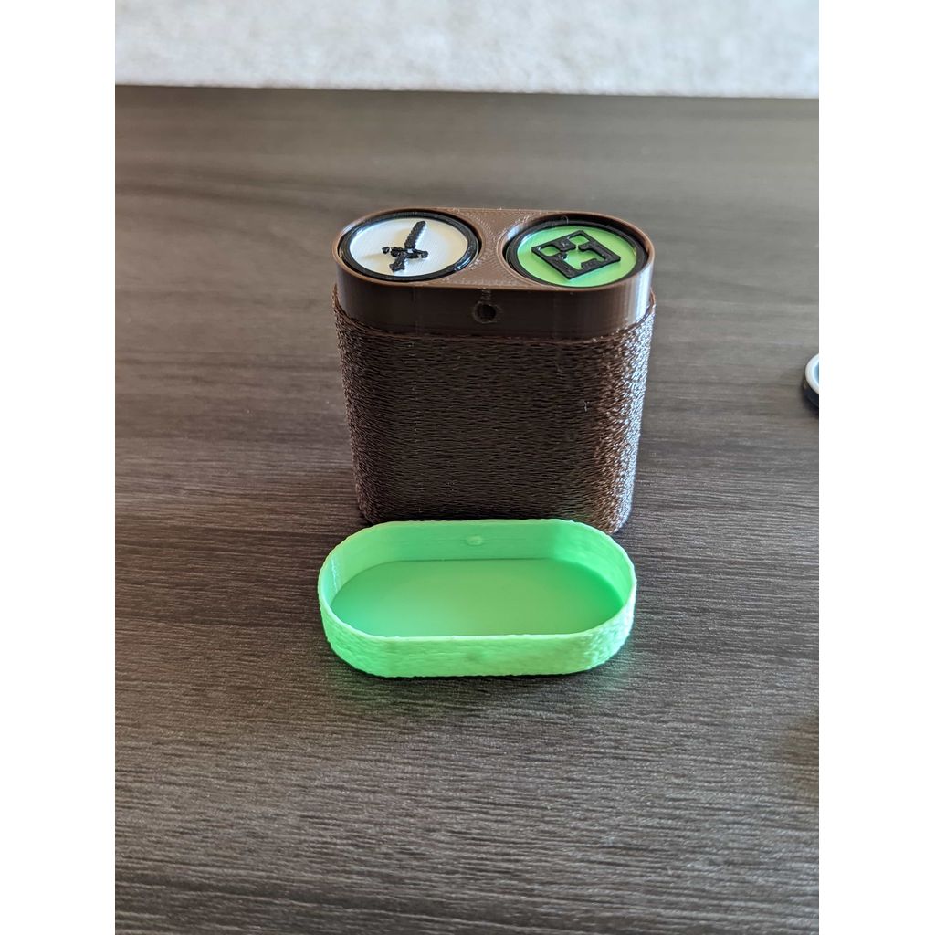 Minecraft Damalı Oyun Seti ve Kutu