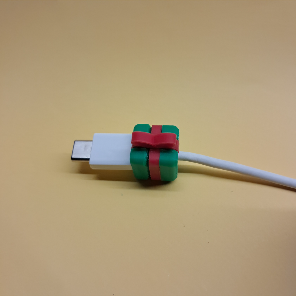 Hediye Ambalajlı USB-C Kablo Koruyucu