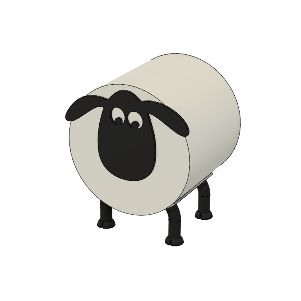 Shaun the Sheep Tuvalet Kağıdı Tutucu