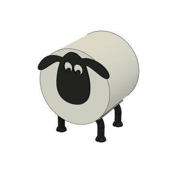 Shaun the Sheep Tuvalet Kağıdı Tutucu