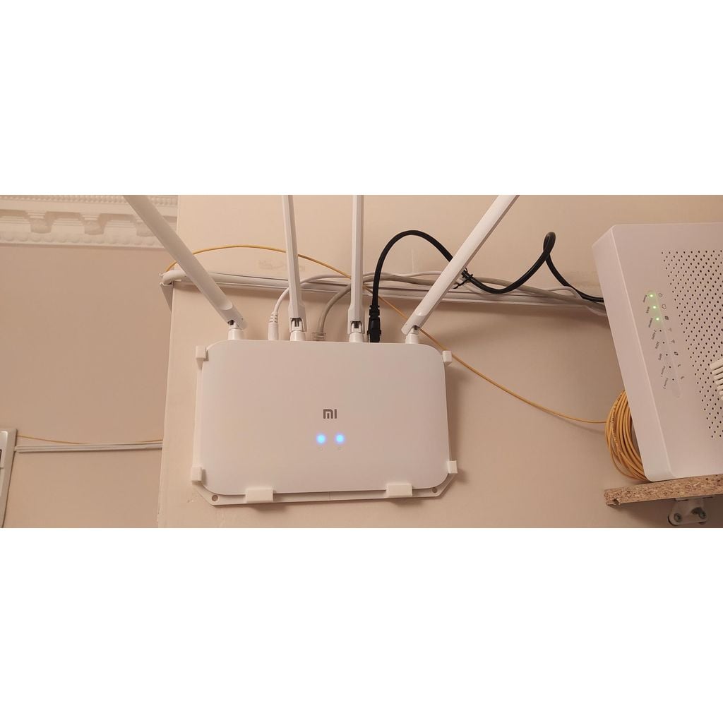 Xiaomi Mi Router 4A Giga Duvar Montajı - Kolay Baskı