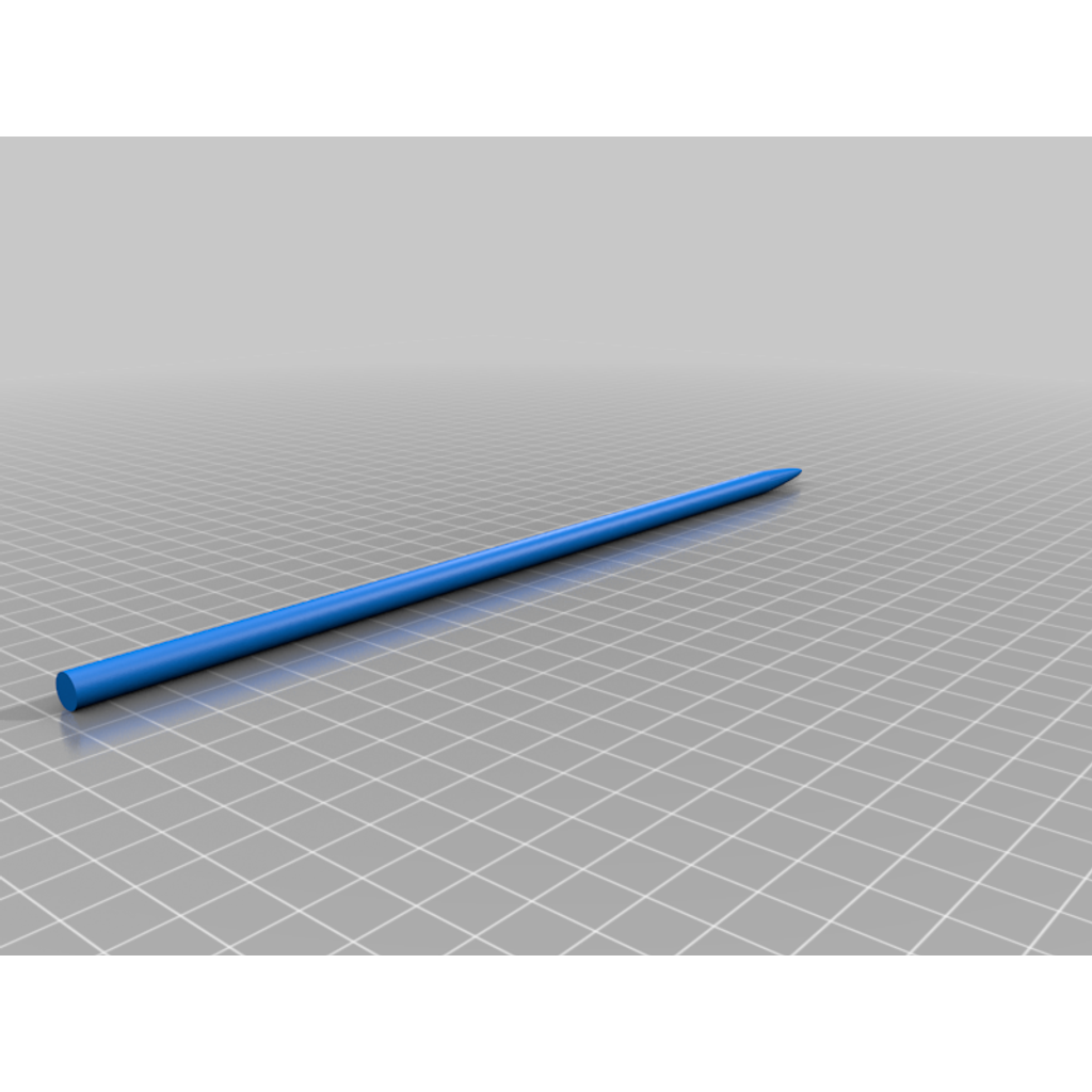 Örgü İğnesi - 3D Baskı Modeli