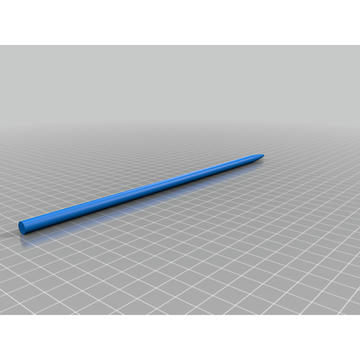 Örgü İğnesi - 3D Baskı Modeli