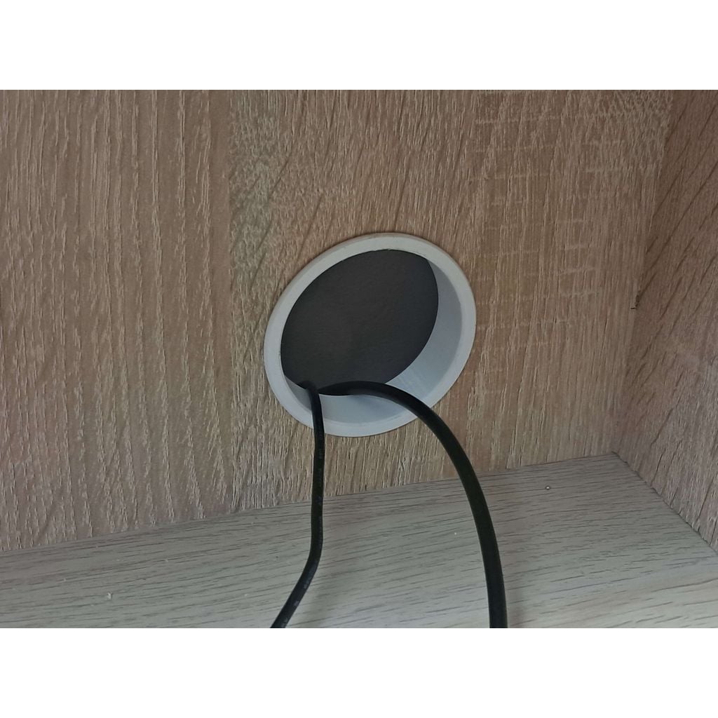 62mm x 18mm Kablo Grometi - Mobilya ve Kablo Tüneli