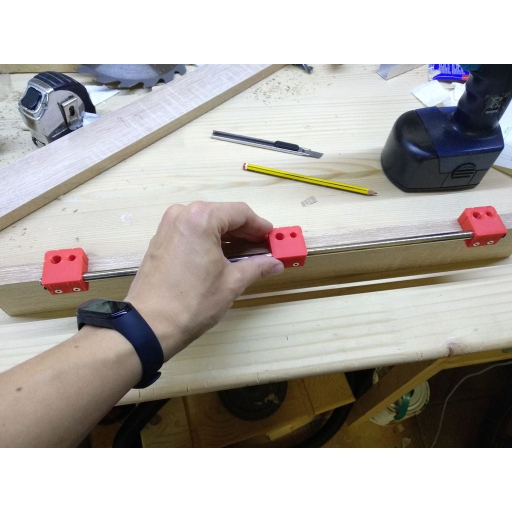 Dowel Yerleştirici Jig (Delik Açma Aracı)