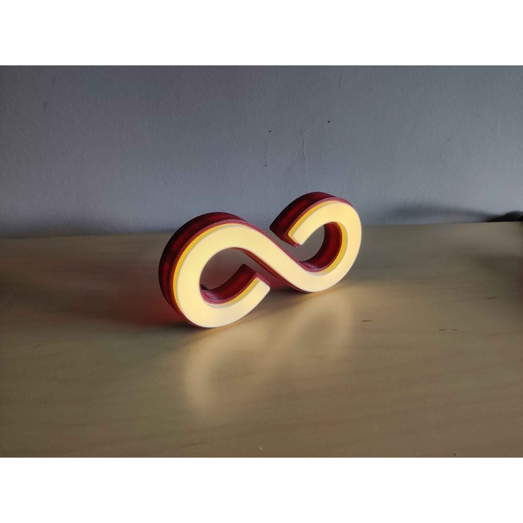 LED Sonsuzluk Sembol Karteli