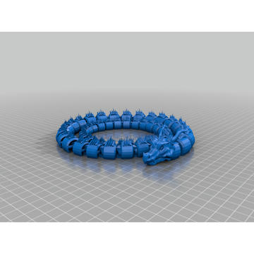 Eklemli Ejderha 3D Modeli