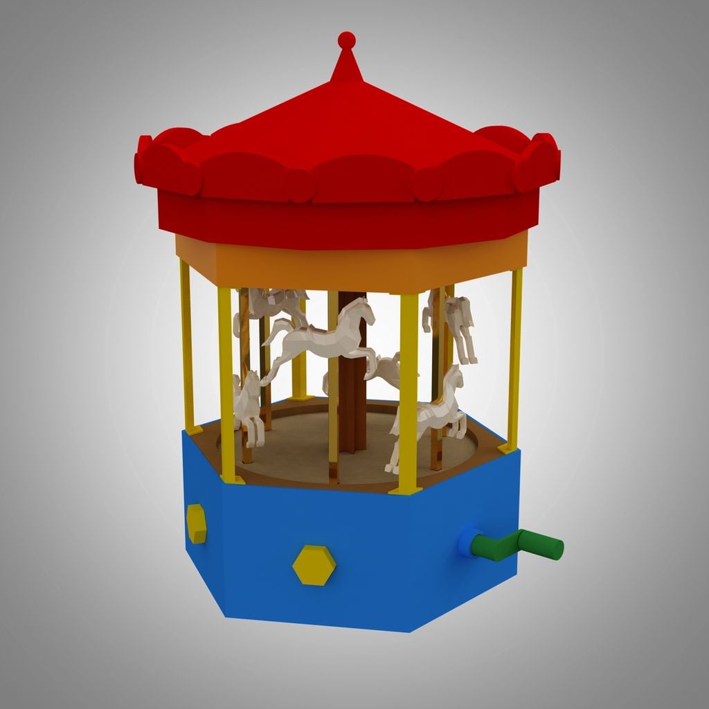 Carousel Otomata – Dönen Atlı Karusel