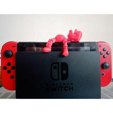 Eklemli Mario Tek Parça 3D Baskı Modeli