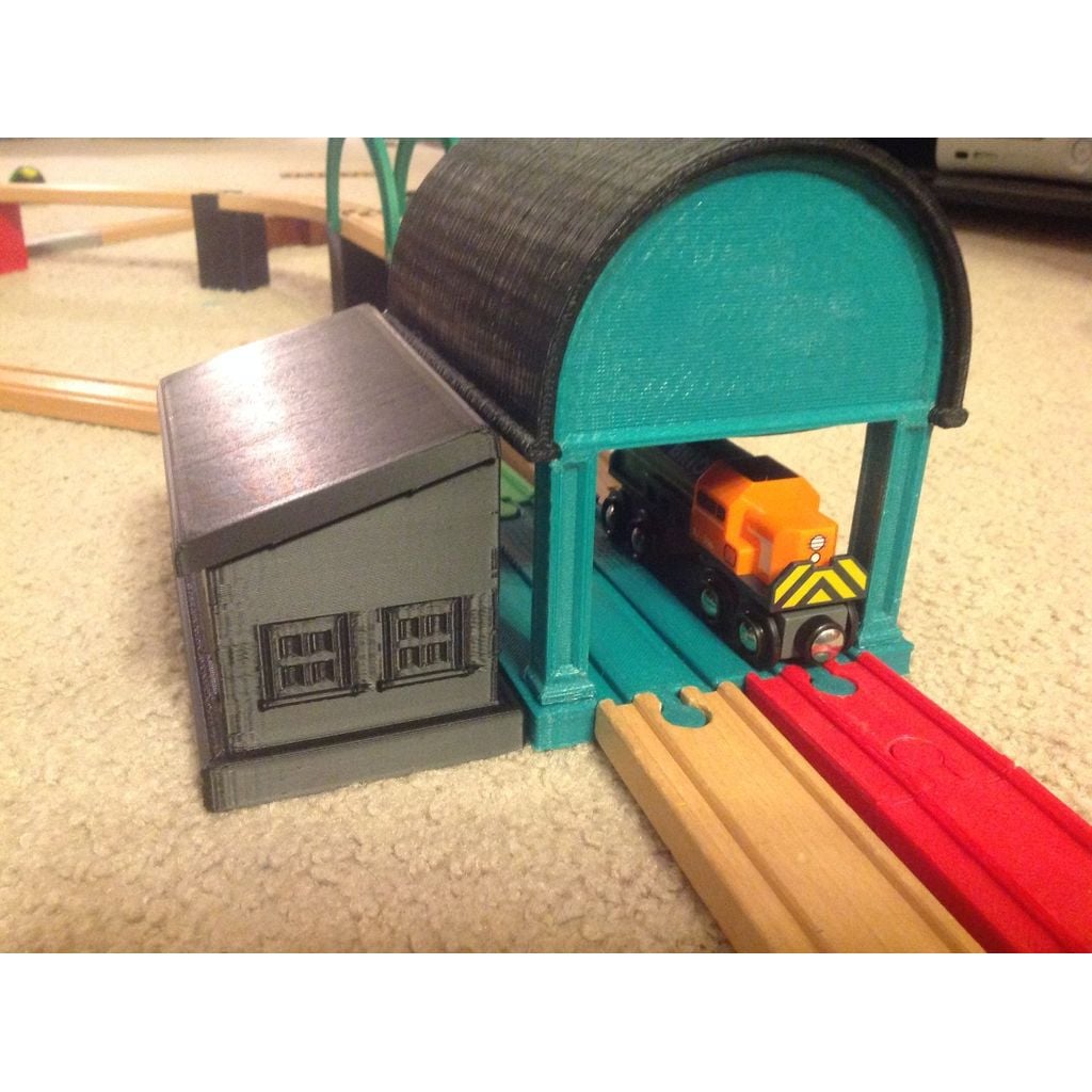 Tren İstasyonu (Ahşap Tren/Brio/Thomas Uyumlu)